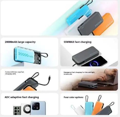 RapidBoost 20000mAh Power Bank